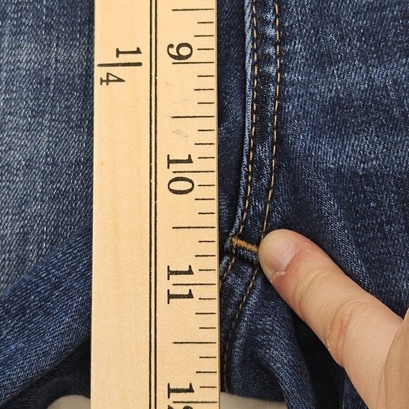 Madewell 10" High Rise Skinny Jeans Medium Wash Women’s Size 26 Classic Denim - Picture 8 of 10